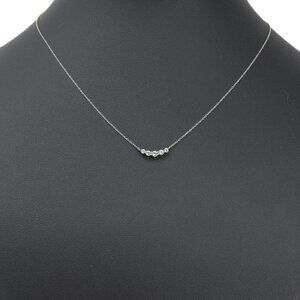 STAR JEWELRY Necklace K10 white gold 1.1g Women